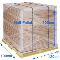 Half Pallet Shipment UK - Nigeria